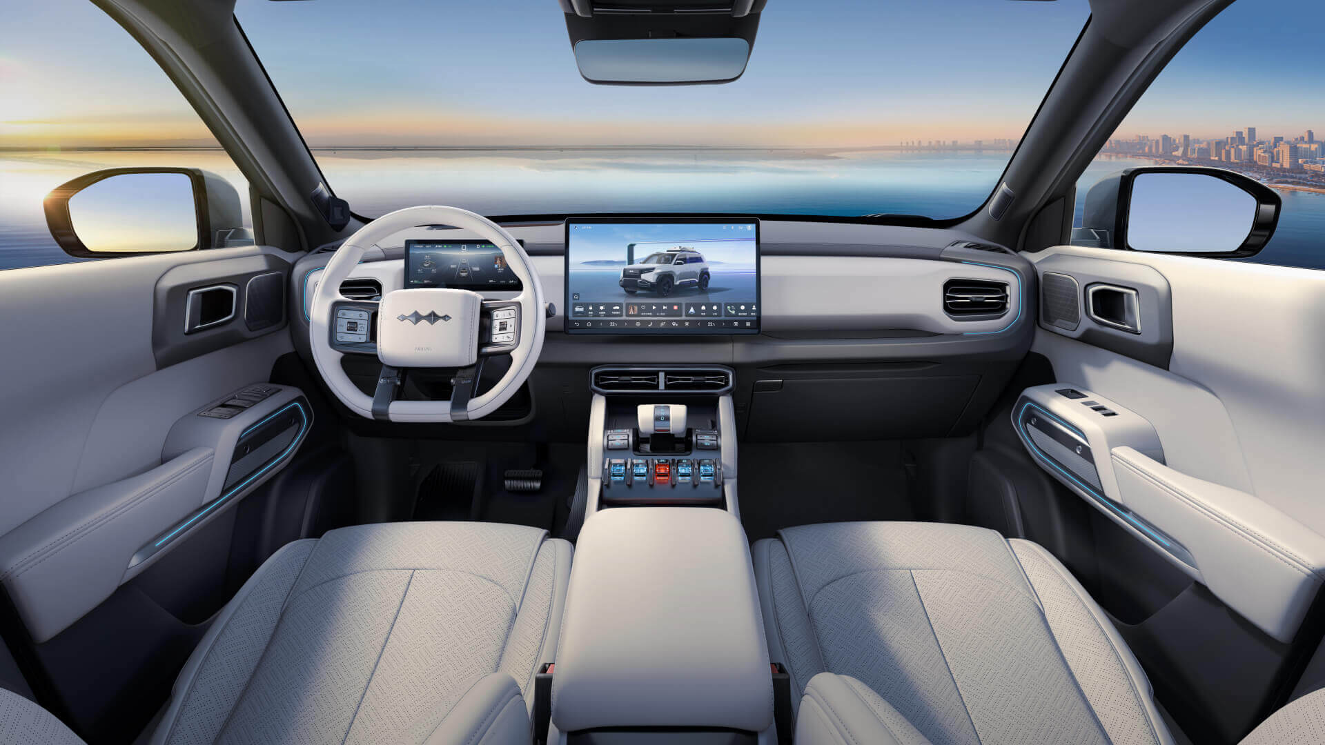 Електромобілі Leopard 3 з Китаю 360